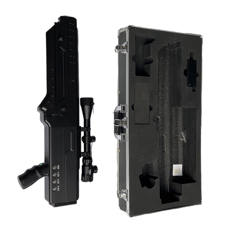  蕉城手持便携式枪型低空防御反制四通道A型