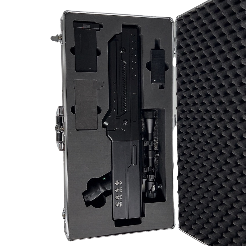  蕉城手持便携式枪型低空防御反制四通道B型