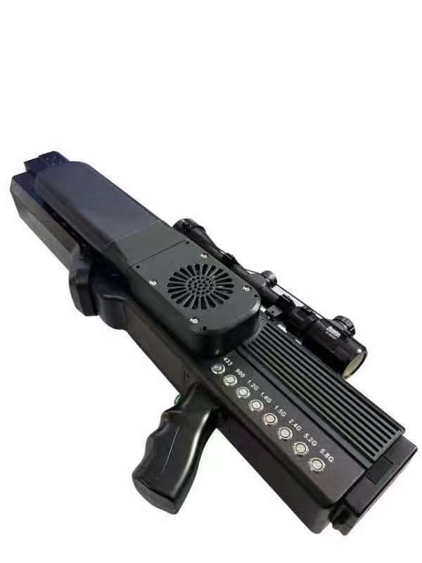  蕉城手持便携式枪型低空防御反制八通道